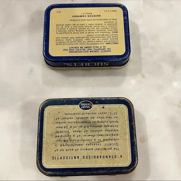 Sucrets Sharp Dohme Tin - Picture 3 of 5